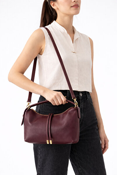 bahwar Kadın Mini Boy Yumuşak Dokulu Uzun Çapraz Askılı El & Omuz Çantası