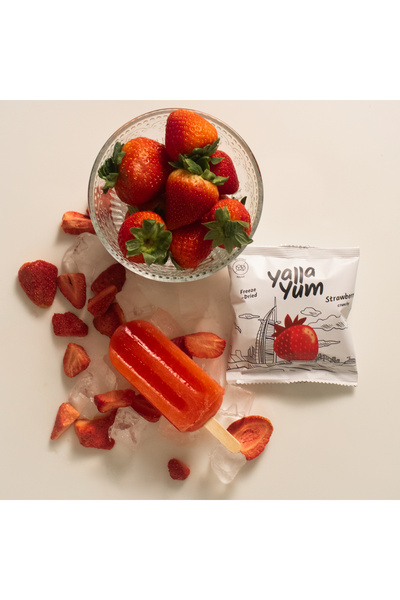 yallayum YALLA YUM Freeze Dried Strawberry 8 g