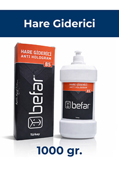 BEFAR Hare Giderici – Polisaj Sonrası Hologram ve Hare Giderici Parlatıcı Cil...