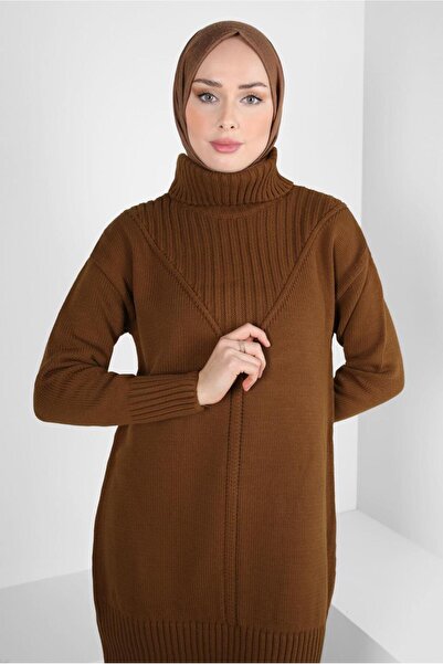 Alvina PLETENA TUNIKA SA VISOKIM KRUKOM 44031