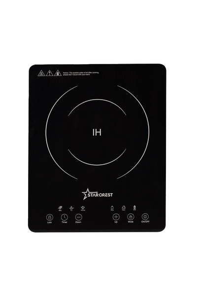 STARCREST Επαγωγική εστία STARCREST SIH-T2000, 2000 W, Χειριστήριο αφής, 6 λε...