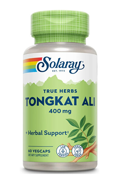 Solaray Tongkat Ali 400 mg - Longjack Tongkat Ali for Men - Herbal Support fo...