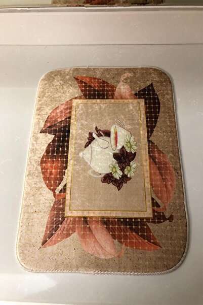 DEKOMOD Bulaşık Kurutma Matı Kurulama Bezi Kurutma Örtüsü Tezgah Üstü Bulaşıklık 40x50 Cm Yıkanabilir Mat14