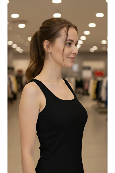 YPC TEKSTİL Thick Straped Cotton Lycra Tank Top