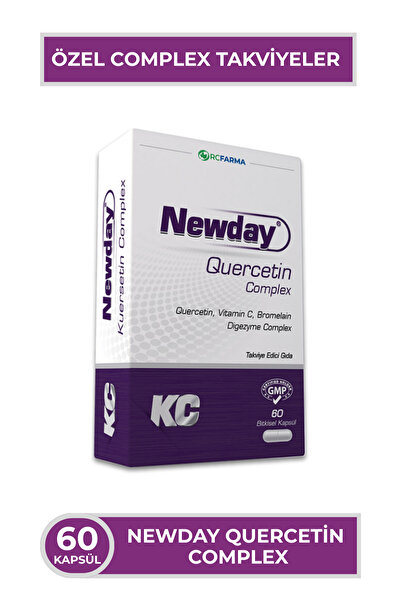 newday Kuersetin (Quercetin) Complex 60 Vejetaryen Kapsül