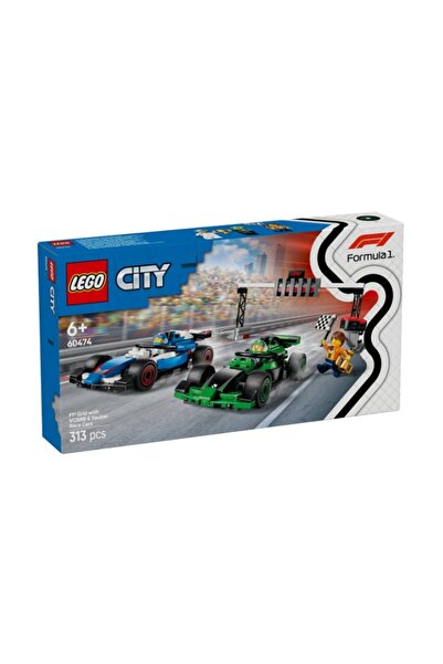 LEGO LEGO® City - Grilă de start F1® cu mașini de curse VCARB și Sauber 60474...