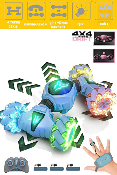 VARDEM OYUNCAK Şarjlı El Sensörlü Akrobat Araba - Bilekten Kontrollü Uzaktan ...