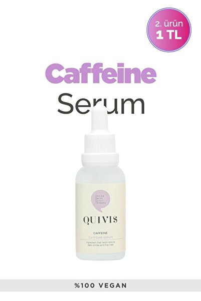 Quivis Göz Altı Torbalanma ve Kararma Karşıtı Aydınlatıcı Kafein Serum 30 ML