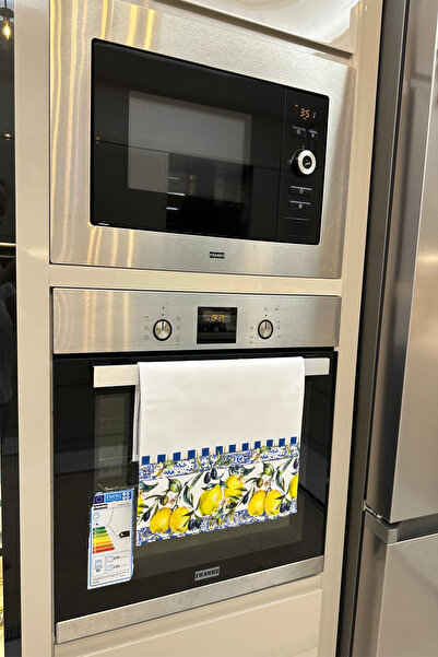 DEKOMOD Dekoratif Mutfak Pamuklu Fırın Havlusu Özel Desenli Etnik Model 35x50...