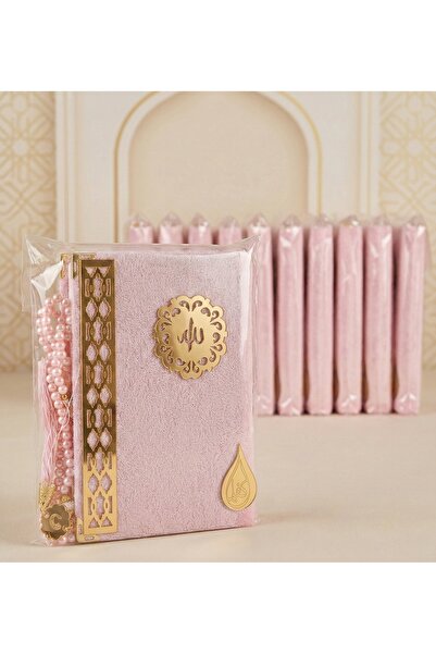 kefilhac Kadife Kaplı Tasarımlı Yasin Kitabı + Tesbih Hediyelik Set 10 Adet |...