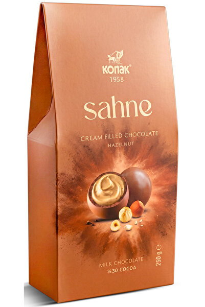 KONAK Sahne Fındıklı Sütlü Çikolata 250 Gr