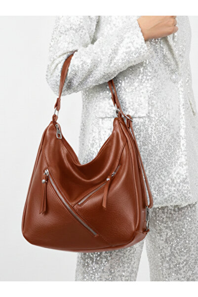 Çanta Trend Mekana Prirodna koža velika veličina za leđa Torba i ramena Torba