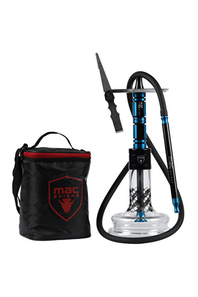 MAC SHISHA Small Arizona Nargile Takımı Orta Boy Profesyonel Özel Tahliyeli N...