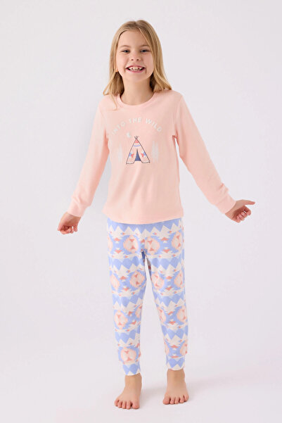 Arnetta Set pijama roz pentru fete