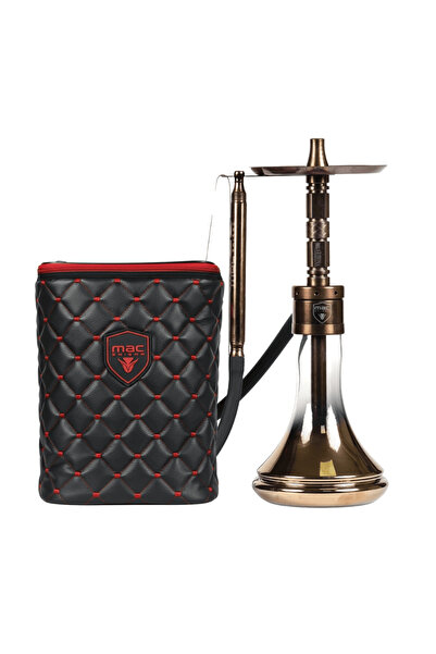 MAC SHISHA Small Arizona %100 Çelik Nargile Takımı Profesyonel Özel Tahliyeli...