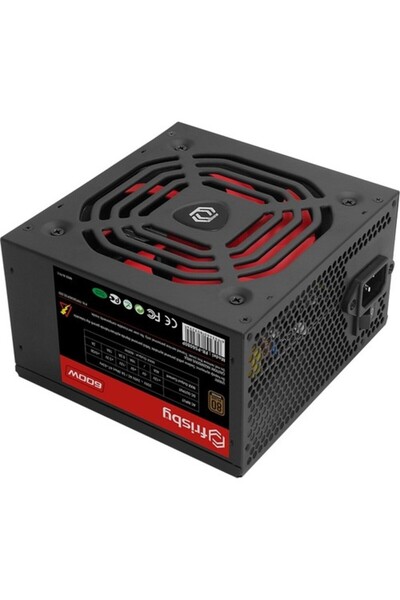 FRISBY 650W 80 Plus Power Supply Fr-Ps6580P Bilgisayar Kasası Güç Kaynağı