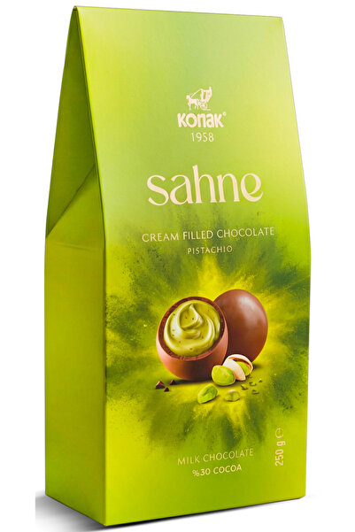 KONAK Sahne Antep Fıstıklı Sütlü Çikolata 250 GR