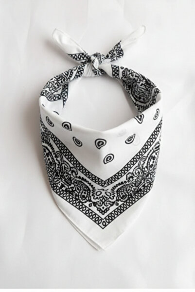 PETEK AKSESUAR Paisley Patterned Bandana