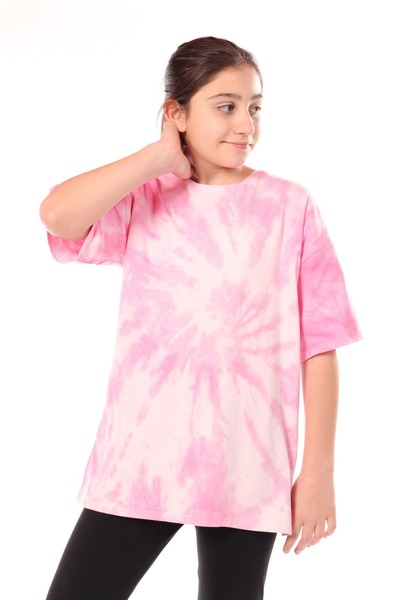 Toontoy Κοριτσίστικο μπλουζάκι με κοντό μανίκι με τύπωμα Crew Neck