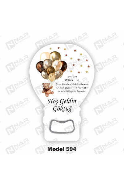 Nar Promosyon 40 Adet Mıknatıslı Açacak Magnet - Yanında Ambalaj Hediyeli - D...