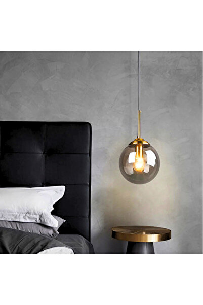 LightPlanet Lustra Pe Cablu E27 cu Glob Sticla 30 x 15 x 100 cm