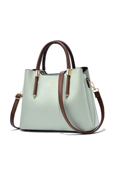 OEM Γυναικεία Τσάντα με λουράκι ώμου και δύο σταθερές λαβές, πολλαπλές θήκες,...