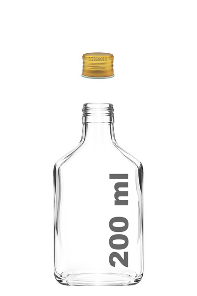 Afracam 200 ml Şeffaf Cold Brew Sızdırmaz Gold Metal Kapaklı 200 Cc Soğuk Kah...