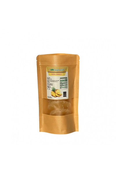 OEM Ananas rondele confiat 200g – gust exotic, dulce-acrisor – ambalaj SmartZ...