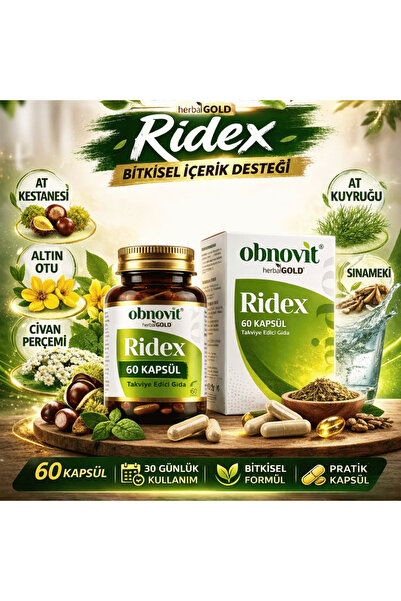 Obnovit At Kestanesi İçeren Ridex Kapsül Takviye Edici Gıda 60 Kapsül