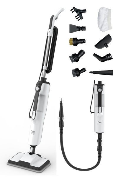 Fakir Aparat de curatat cu aburi 2in Duo Steam,1400W,rezervor 380ml, 15-32 ml...