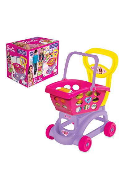 Barbie Sepetli Market Arabası Oyuncak