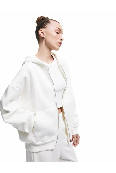 Koton Суитшърт с качулка и дълъг ръкав с цип