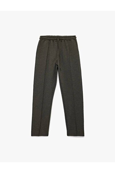 Koton Scuba Fabric Pocket Cigarette Cut Sweatpants