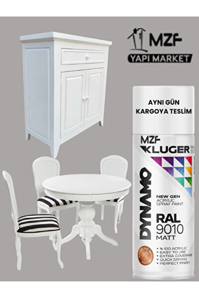 MZF KLUGER YENİ NESİL AKRİLİK DÖNÜŞÜM SPREY BOYA 400 ML MERMER-CAM-PLASTİK-HA...