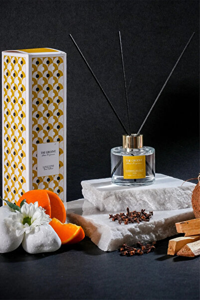 THE GROOVE Floral Bouquet 100 ml Silindir Çubuklu Oda Kokusu Parfümü Şeffaf C...