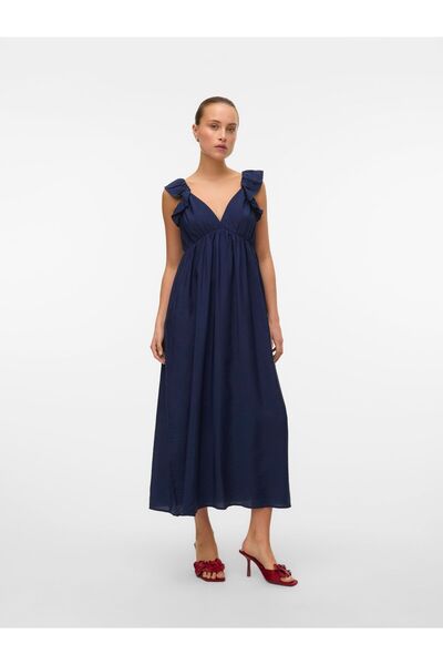 Vero Moda Kleid VMJOSIE Langes Kleid