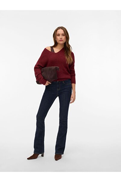 Vero Moda Strickpullover VMCREWLEFILE Strickpullover