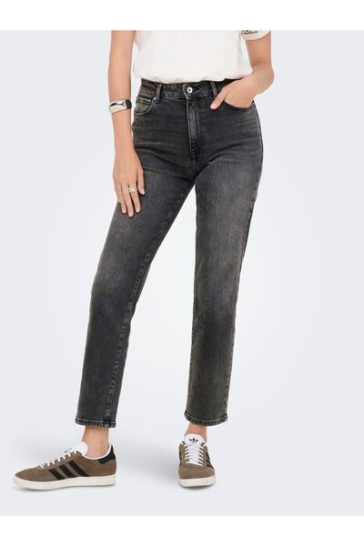 ONLY Blugi cu croială dreaptă ONLEMILY, cu talie înaltă, croială dreaptă, lun...