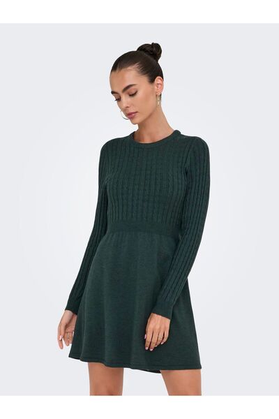 ONLY Strickkleid ONLFIA Midikleid