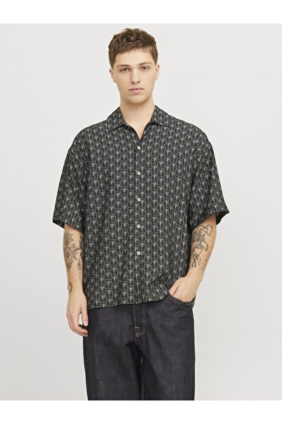 Jack & Jones Hawaii-Hemd Wide Fit Hawaii-Hemd