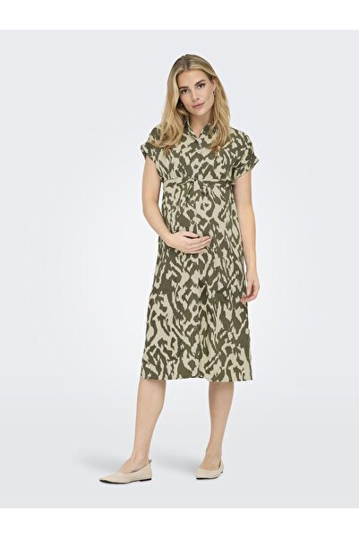 ONLY MATERNITY Hemdblusenkleid OLMHANNOVER Kurzes Kleid