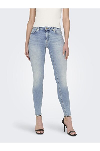 ONLY Skinny Jeans ONLBLUSH Mittlere Taille Skinny Fit Knöchellang Jeans