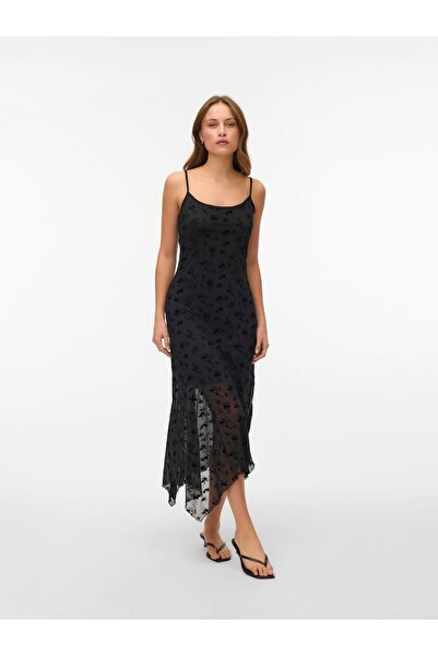 Vero Moda Kleid VMHELLA Langes Kleid