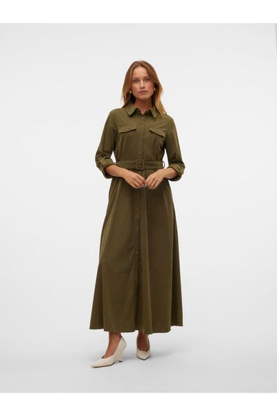 Vero Moda Kleid VMVILJA Langes Kleid