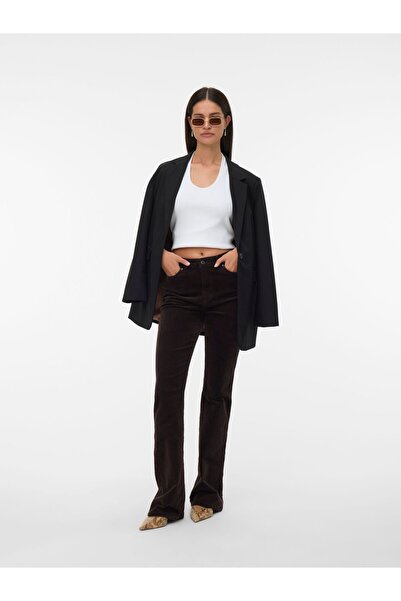 Vero Moda Hose VMSIGA Hohe Taille CordHose