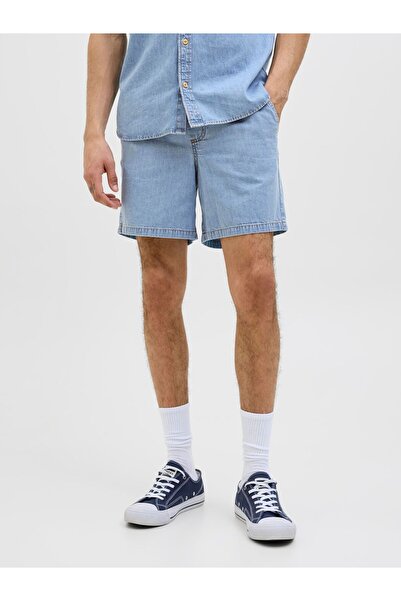 Jack & Jones Džínové kraťasy volného střihu