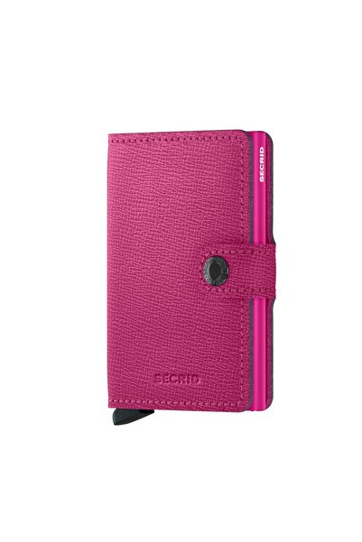 Secrid Miniwallet Kartlık Cüzdan Crisple Fuchsia