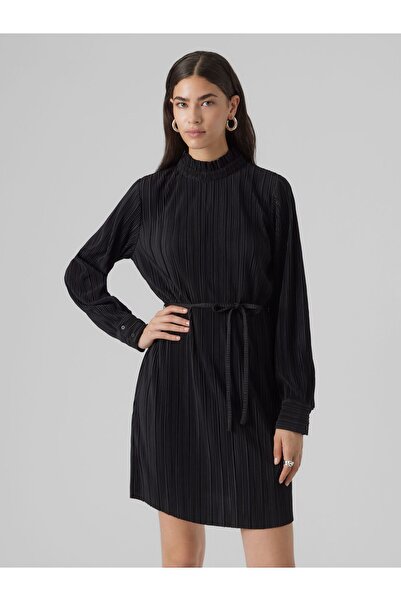 Vero Moda Plissiertes Kleid VMAURORA Kurzes Kleid