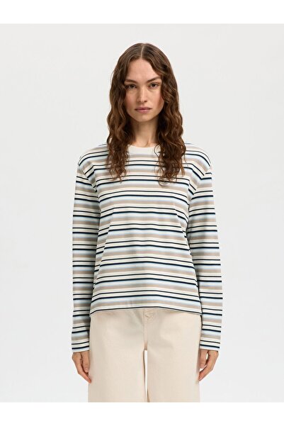 Selected Femme Longsleeve Gestreiftes