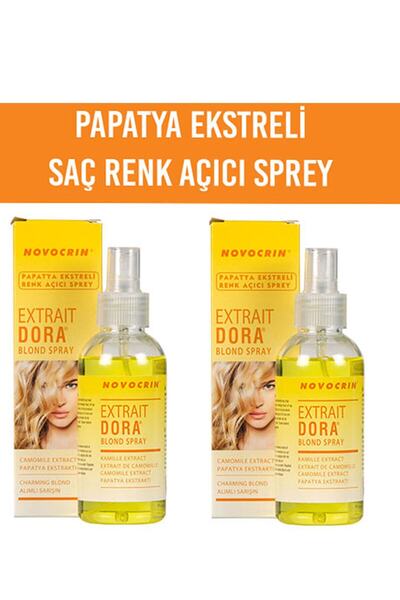 Novocrin Extrait Dora Saç Açıcı 125 ml 2 Adet Paket